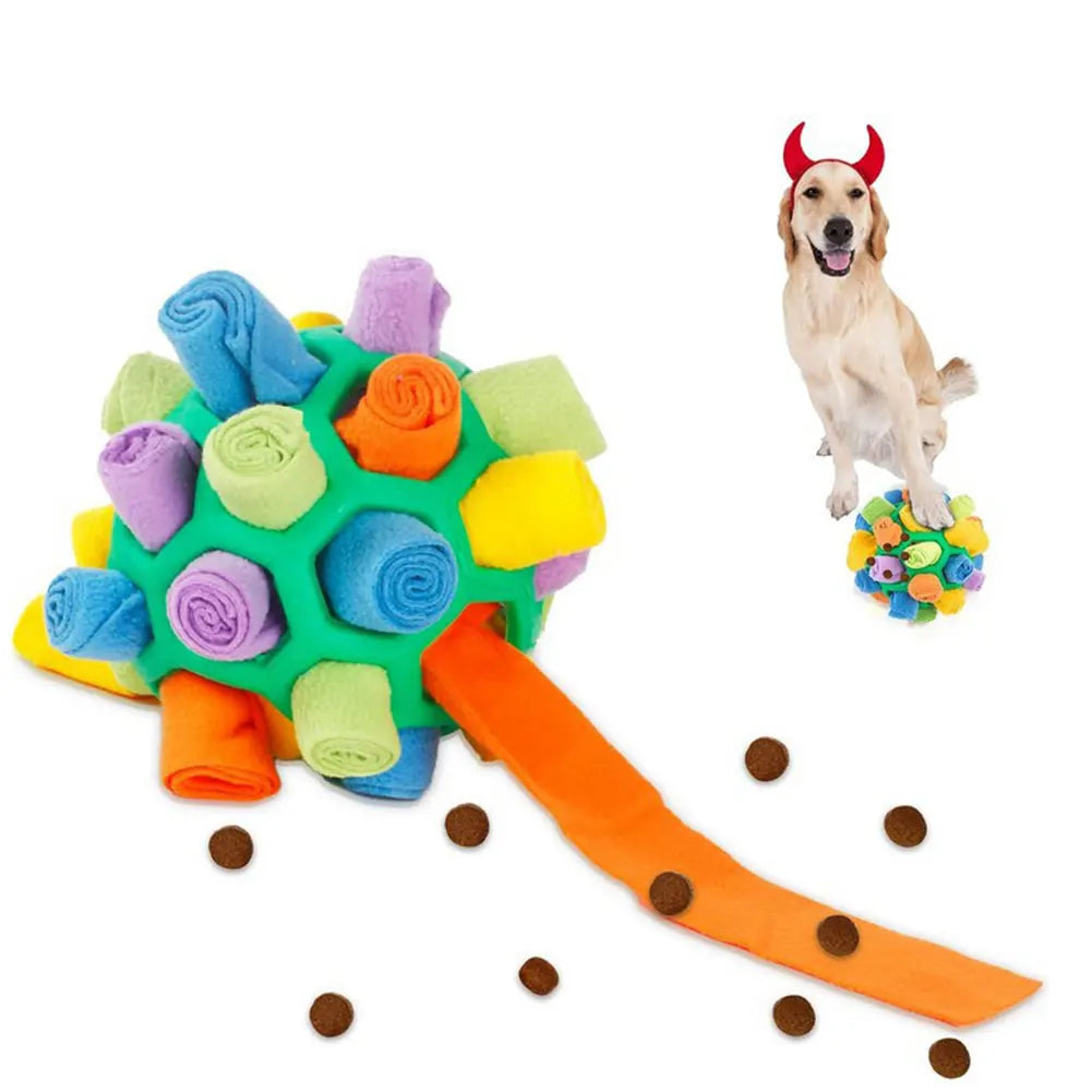 🐶 Interactive Dog Sniffing Ball – Foraging & Training Toy