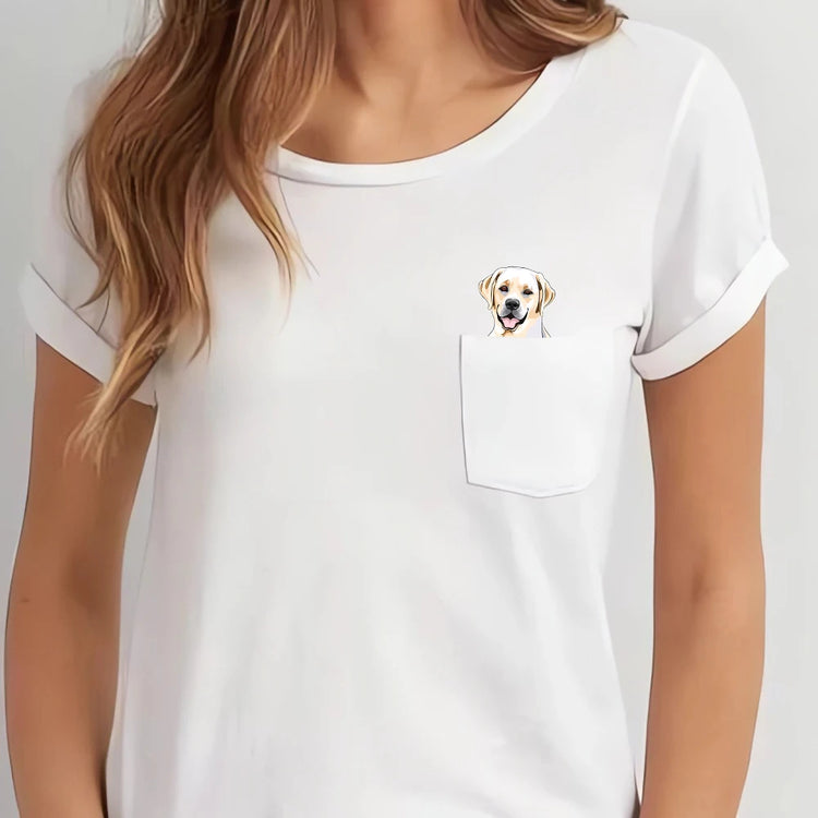 Doggies Merch® Labrador Pocket Tee