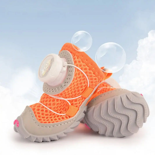 PawTrek Reflective Mesh Dog Sneakers