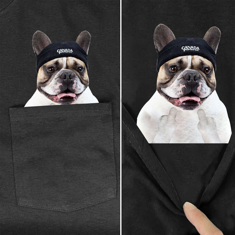 Doggies Merch® French Bulldog Pocket Tee