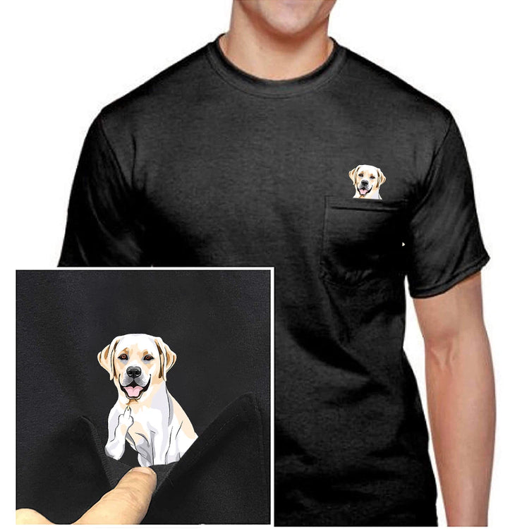 Doggies Merch® Labrador Pocket Tee