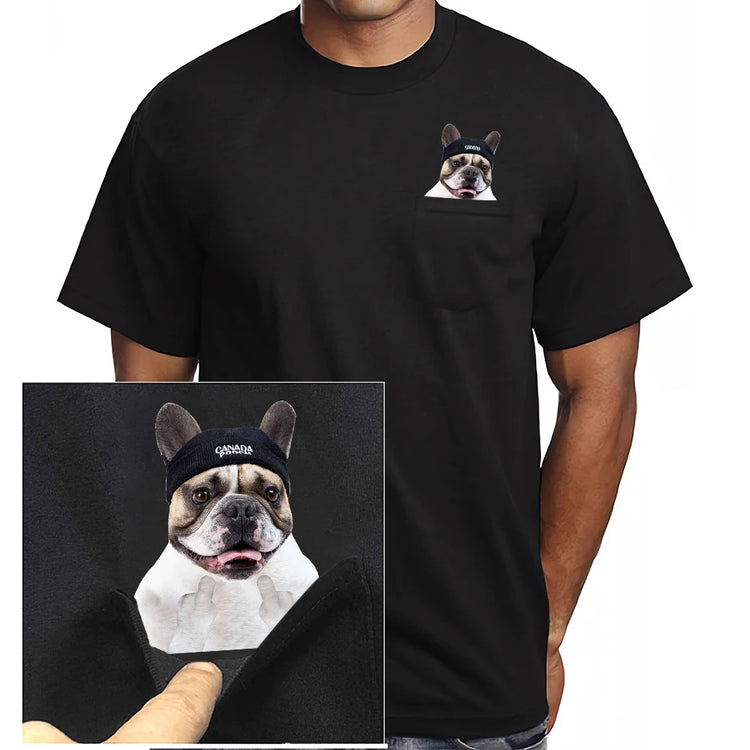 Doggies Merch® French Bulldog Pocket Tee