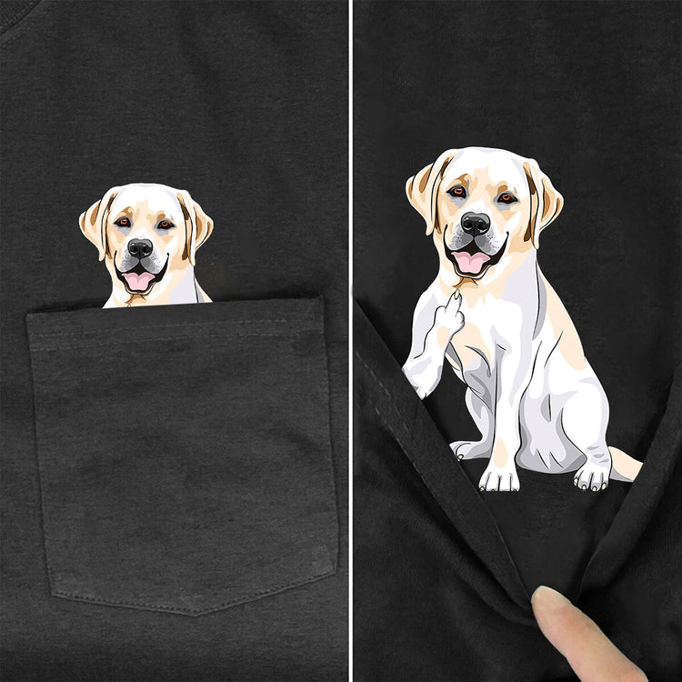 Doggies Merch® Labrador Pocket Tee