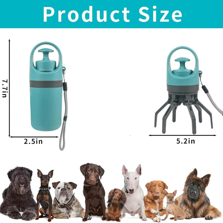 🐾 Portable Dog Poop Scooper Set – Clean Walks Made Easy