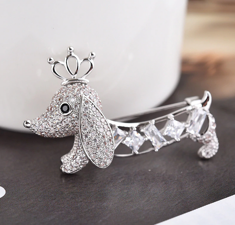 Doggies Merch® Dachshund Brooch