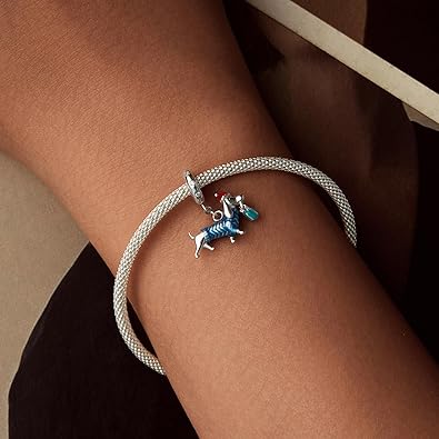 🎄 Dachshund Christmas Sterling Silver Jewelry