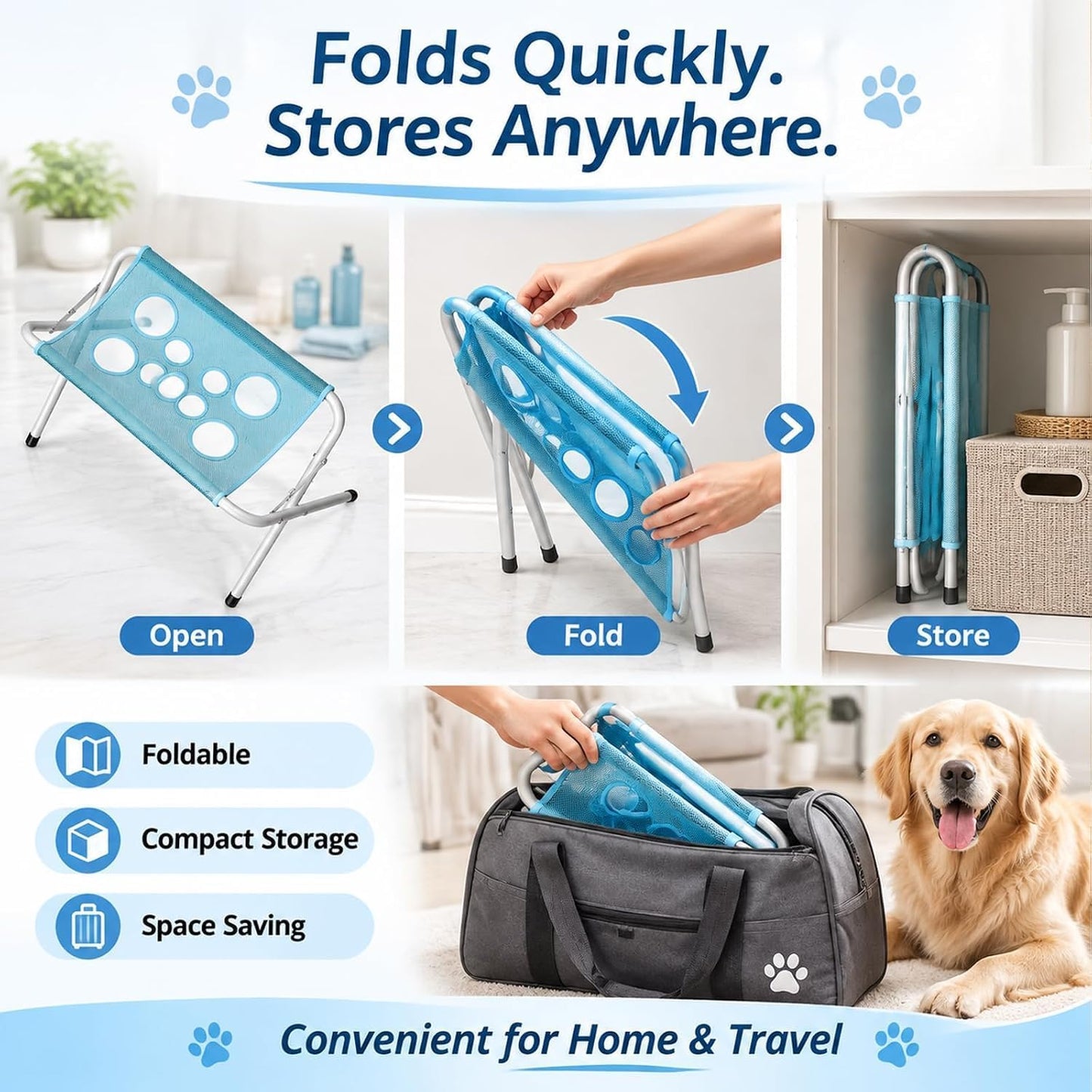 GroomEase™ Pet Grooming Hammock