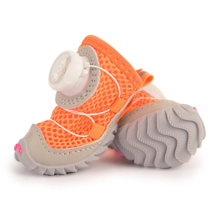 PawTrek Reflective Mesh Dog Sneakers