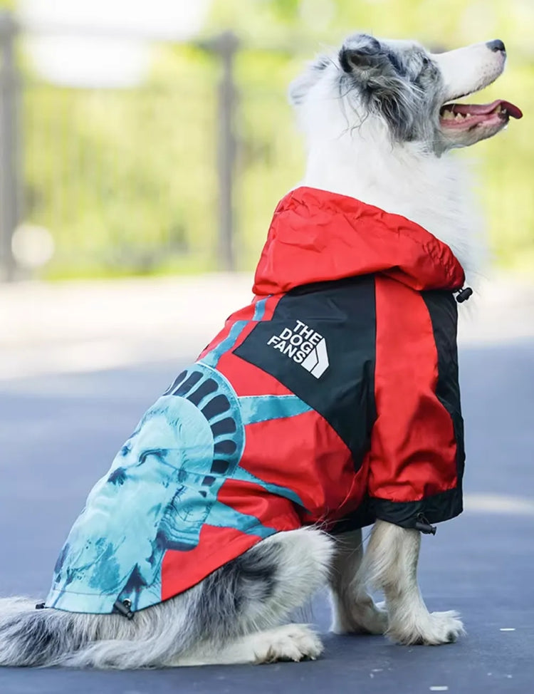 Doggies Merch® The Dog Face Waterproof Jacket