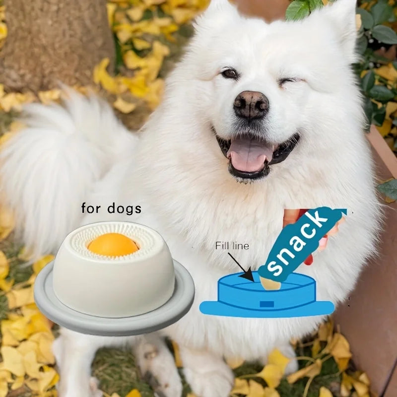 Pet Slow Feeder – Anxiety Relief & Interactive Feeding