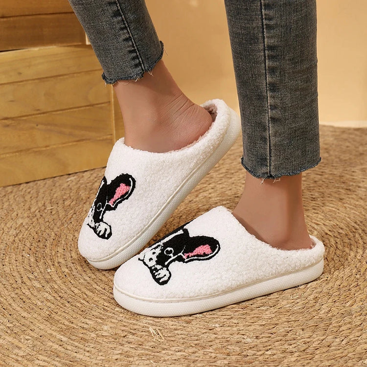 🐾 French Bulldog Slippers – Cozy Comfort with Canine Charm