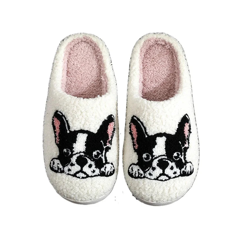 🐾 French Bulldog Slippers – Cozy Comfort with Canine Charm