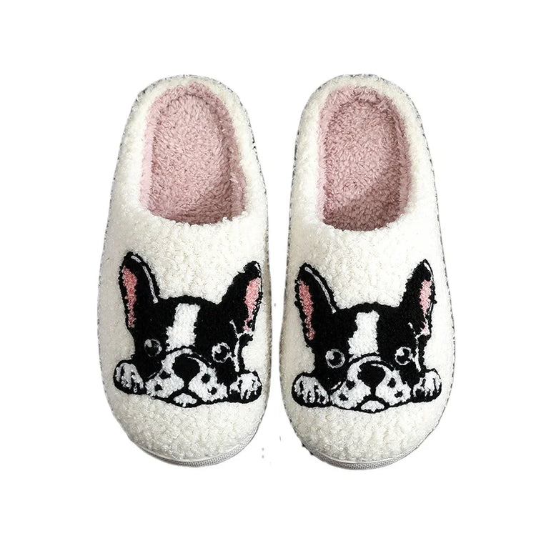 🐾 French Bulldog Slippers – Cozy Comfort with Canine Charm