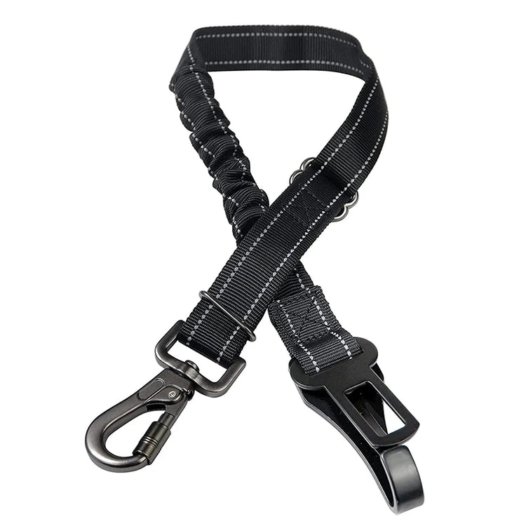 🐾 Adjustable Retractable Dog Car Seat Belt