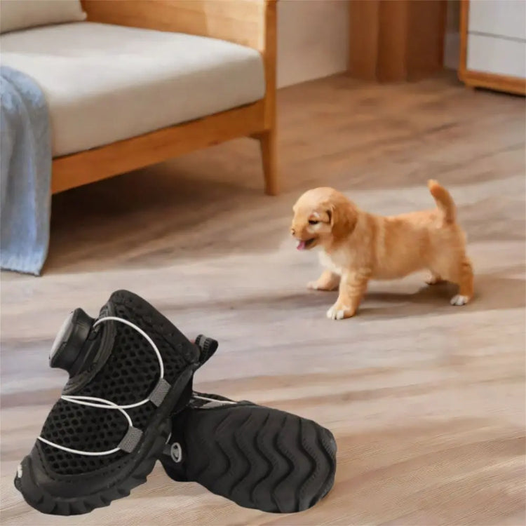 PawTrek Reflective Mesh Dog Sneakers