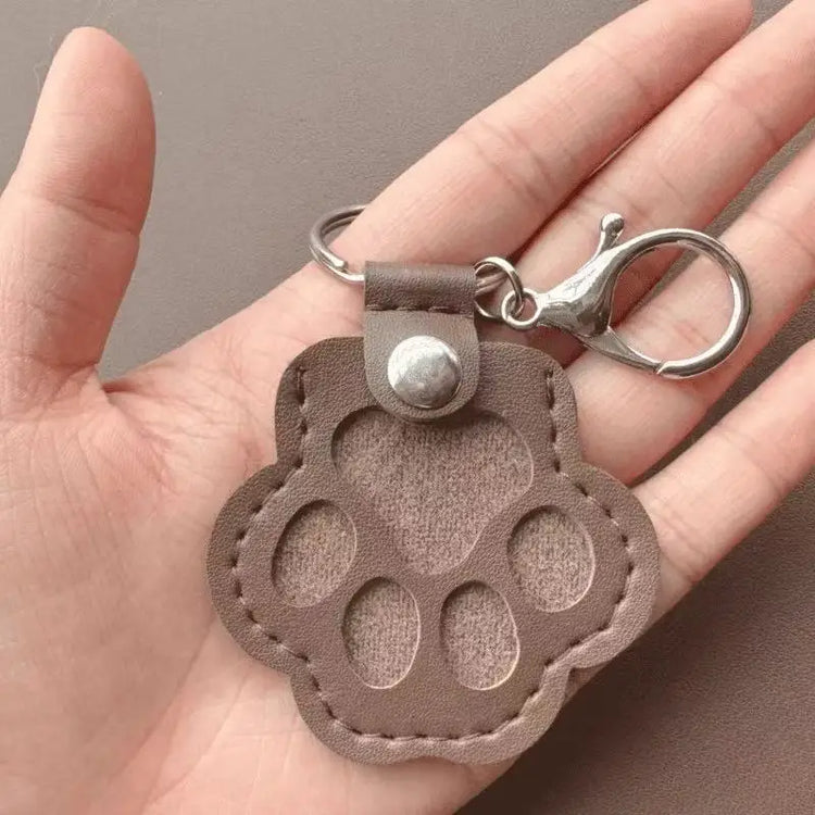 🐾 Memorial Pet Hair Keychain – Keep Their Memory Close