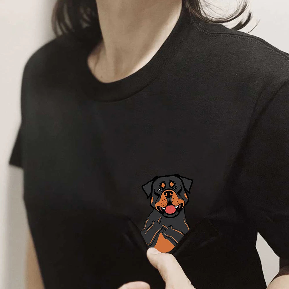 Doggies Merch® Rottweiler Pocket Tee