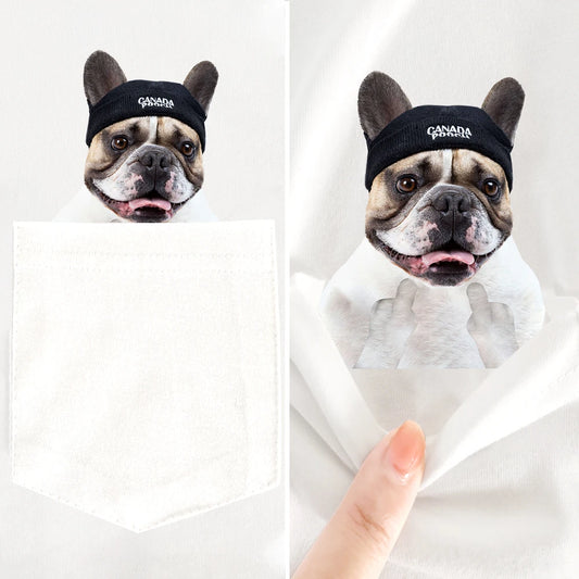 Doggies Merch® French Bulldog Pocket Tee