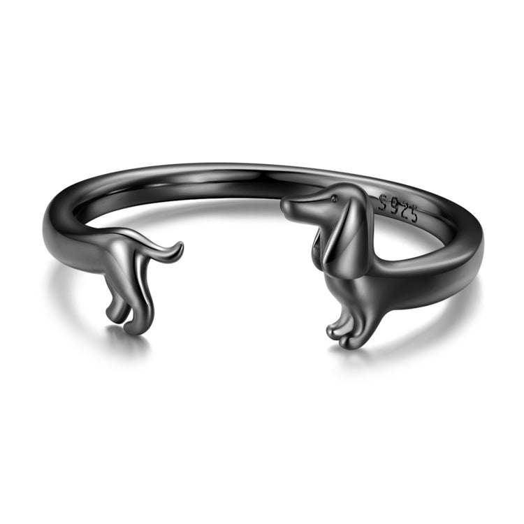 Doggies Merch® Dachshund Ring & Earrings