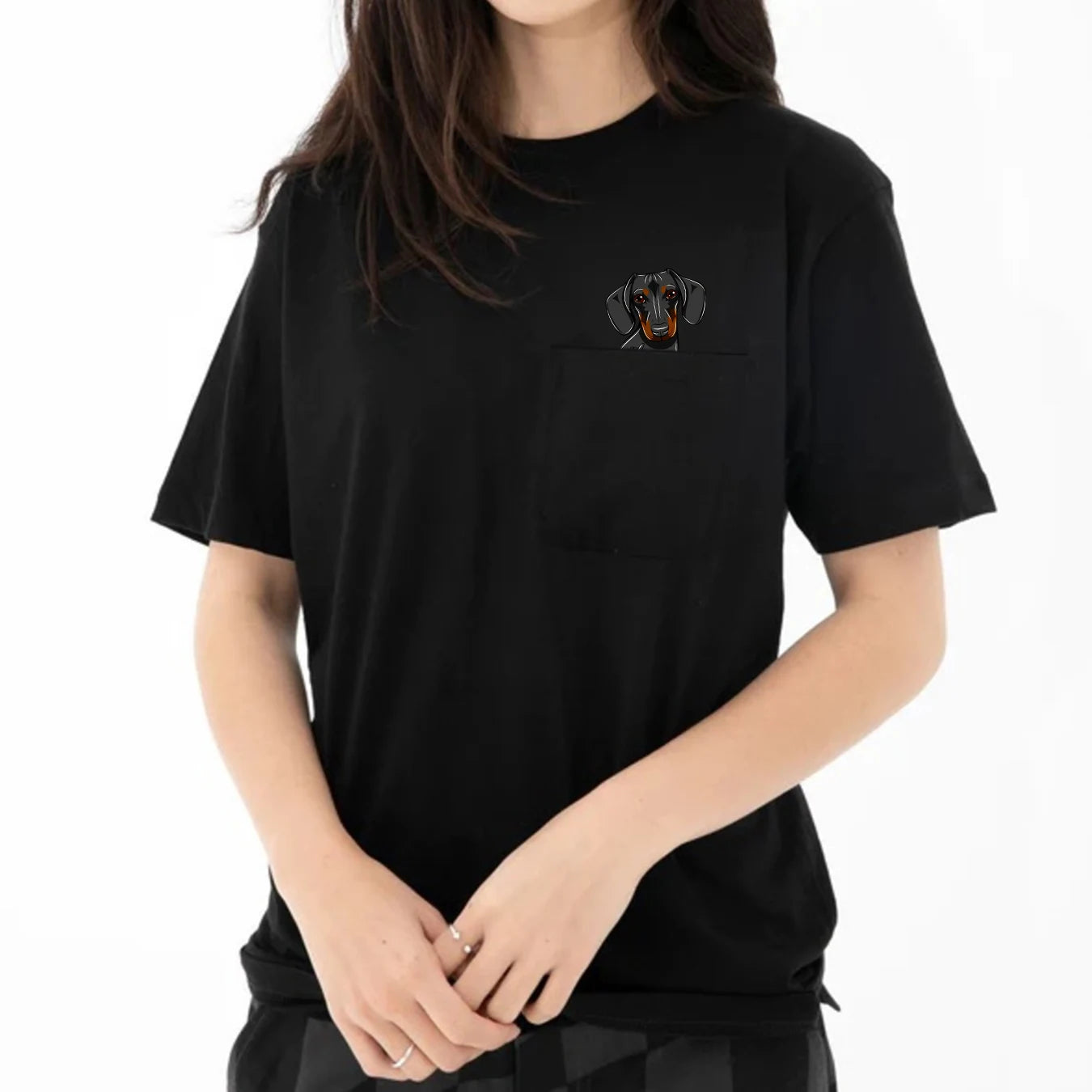 Doggies Merch® Dachshund Pocket Tee
