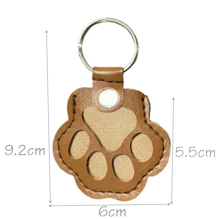 🐾 Memorial Pet Hair Keychain – Keep Their Memory Close