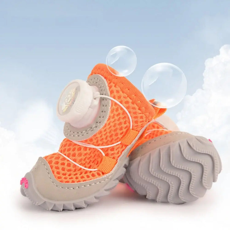 PawTrek Reflective Mesh Dog Sneakers