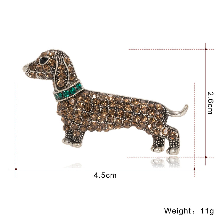 Doggies Merch® Dachshund Brooch