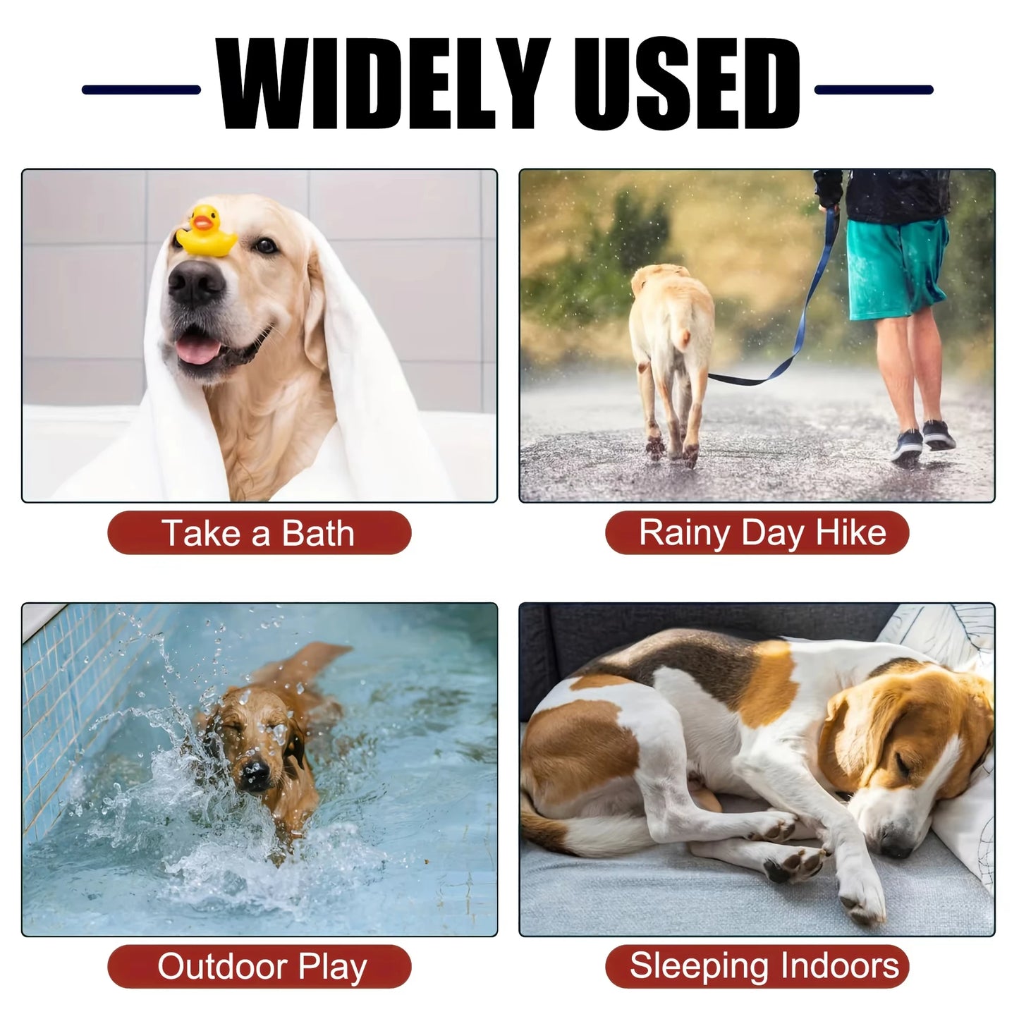 🐶 Super Absorbent Dog Bathrobe