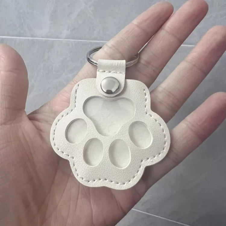 🐾 Memorial Pet Hair Keychain – Keep Their Memory Close