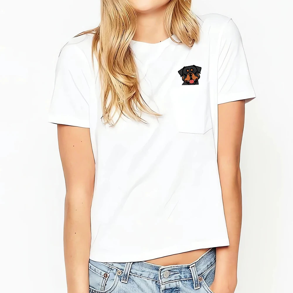 Doggies Merch® Rottweiler Pocket Tee