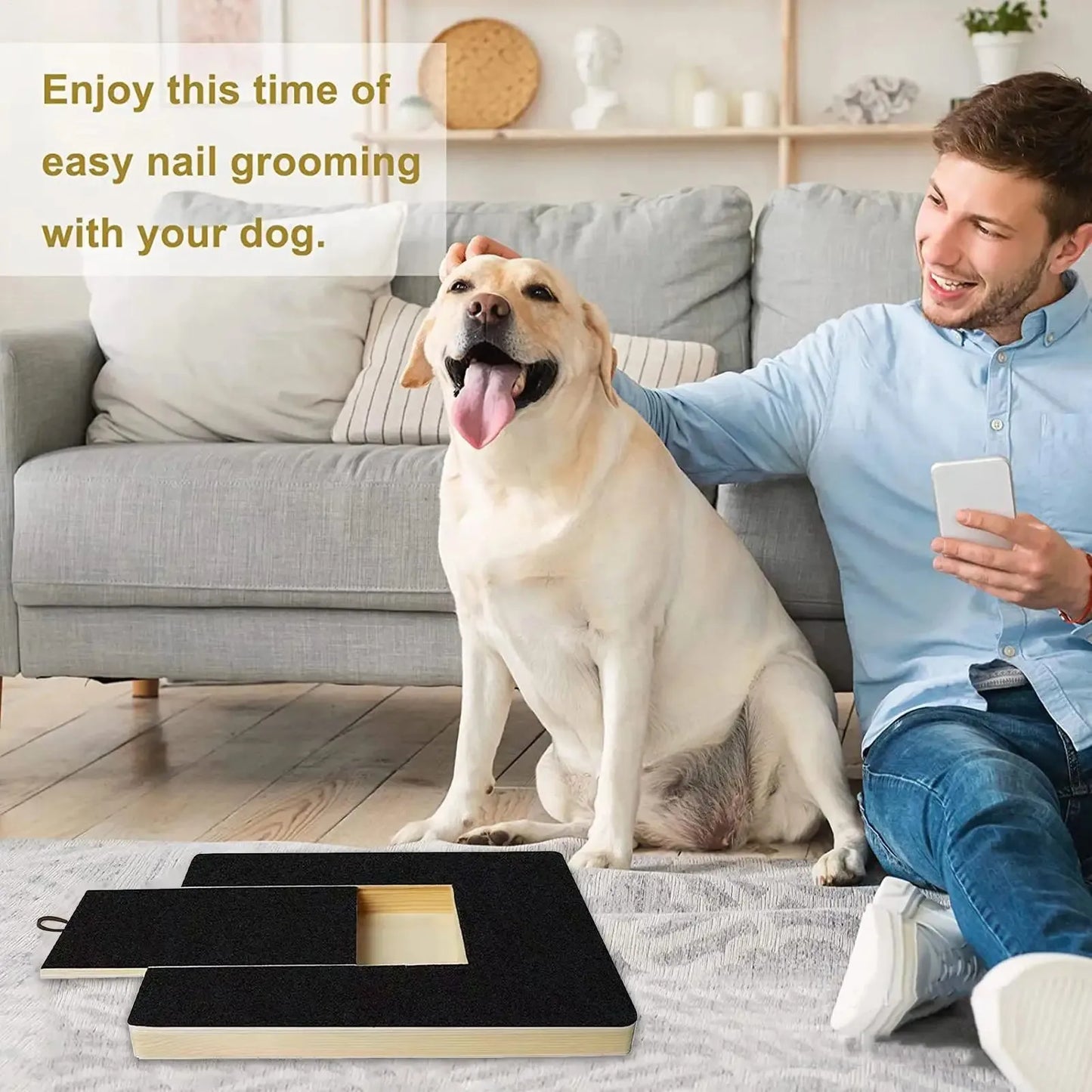 PawEase™ - Dog Nail Scratch Board