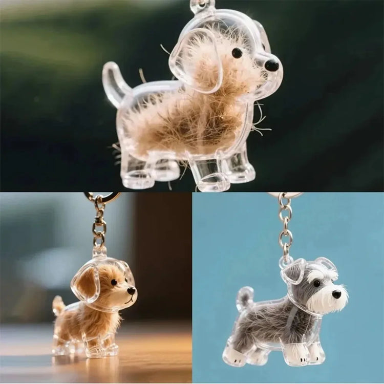 🐾 Keepsake Capsule Keychain – Memory Holder for Pets