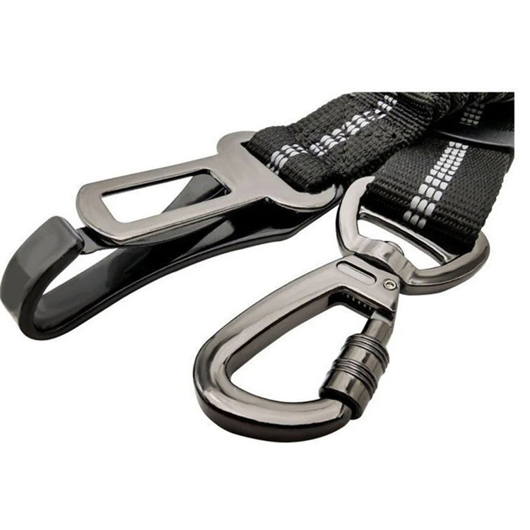 🐾 Adjustable Retractable Dog Car Seat Belt