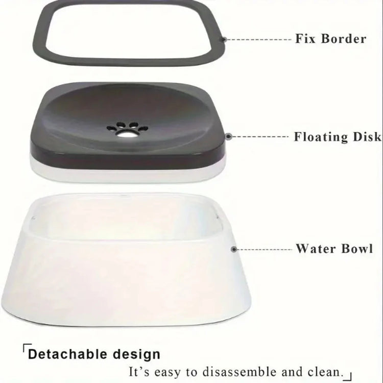 Doggies Merch® No-Spill Grip Bowl for Pets