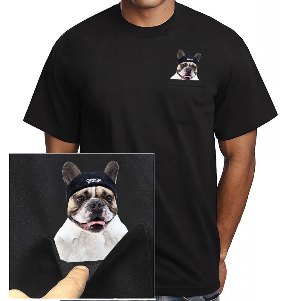 Doggies Merch® French Bulldog Pocket Tee