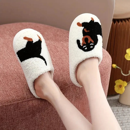 🥿 Dachshund Cartoon Slippers – Cozy Paws for Dog Lovers