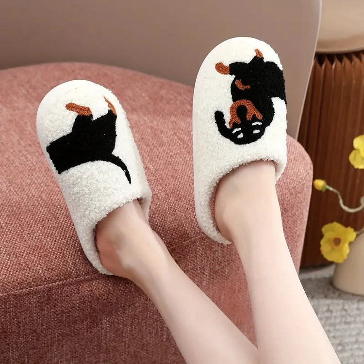 🥿 Dachshund Cartoon Slippers – Cozy Paws for Dog Lovers