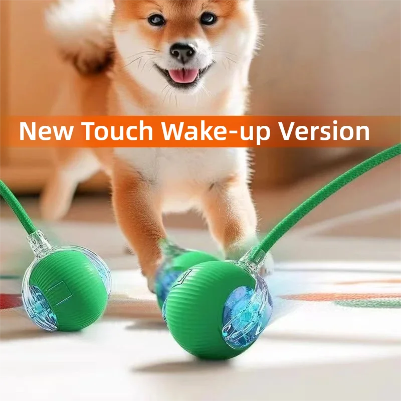 ⚡ Interactive Rolling Ball Dog Toy – Extended Battery Edition
