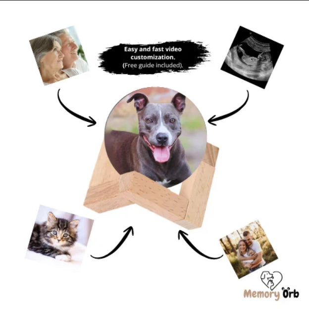 Memory Sphere Lamp – Capture Your Special Moments in Light