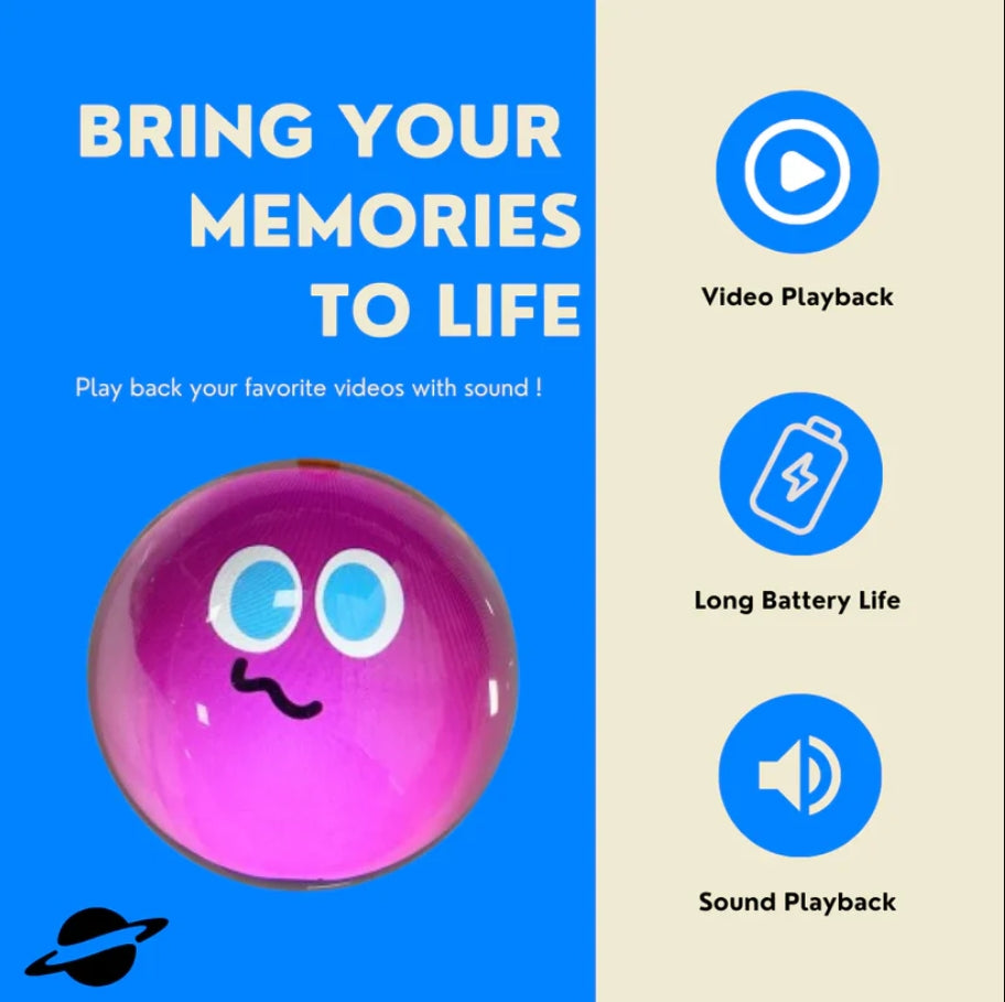 Memory Sphere Lamp – Capture Your Special Moments in Light