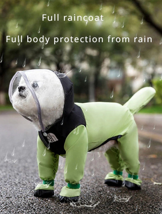 Doggies Merch® PetFace Raincoat (Small Breed's)