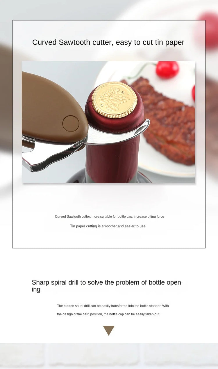 🐾 Dachshund Corkscrew Wine Bottle Opener – Playful & Functional