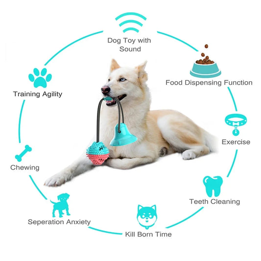 Doggies Merch® Flexible Dog Tug Toy