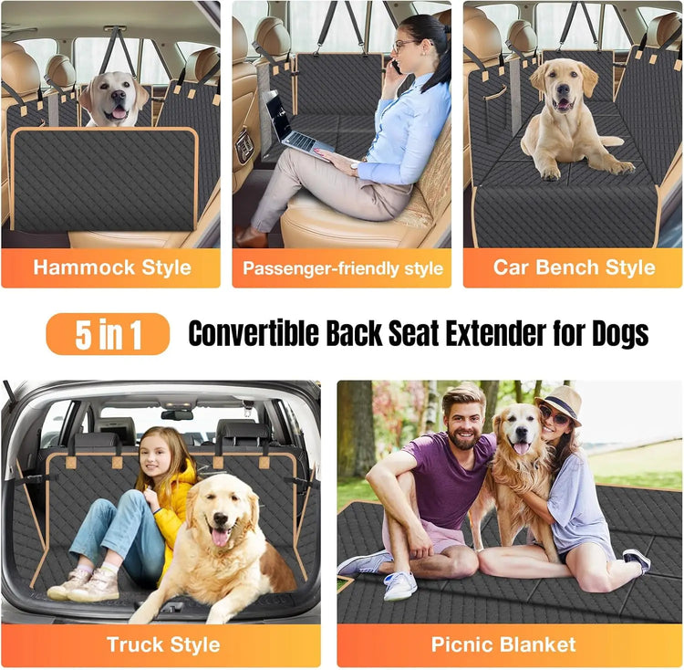 Doggies Merch® Car Seat Cover with Extender