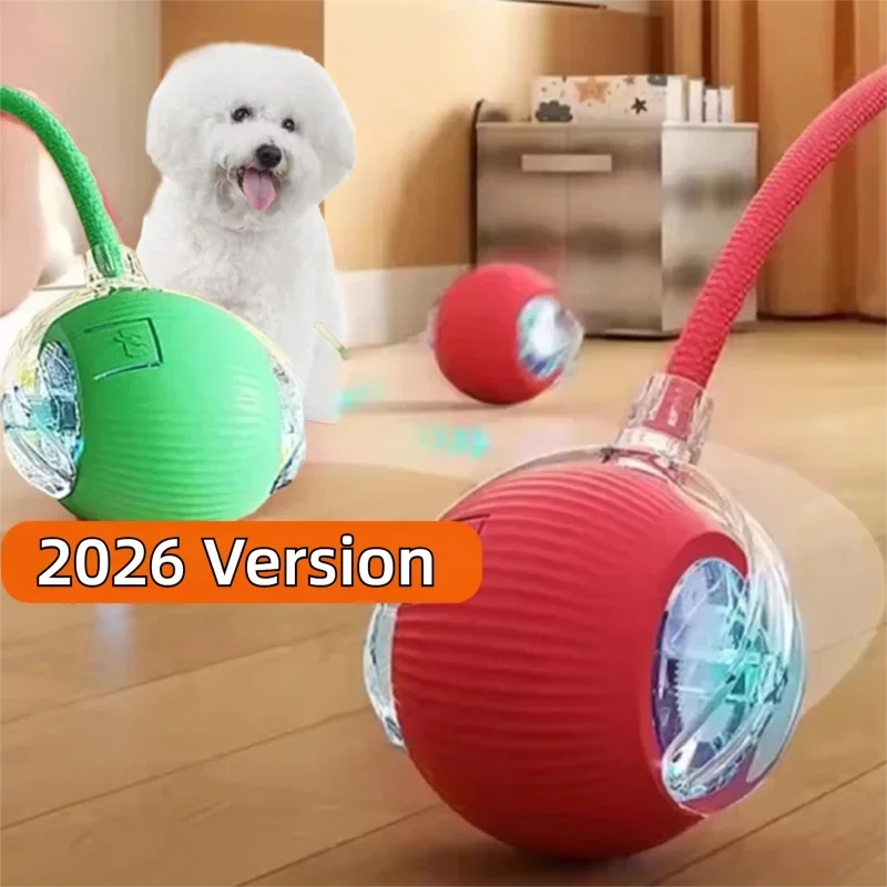 ⚡ Interactive Rolling Ball Dog Toy – Extended Battery Edition