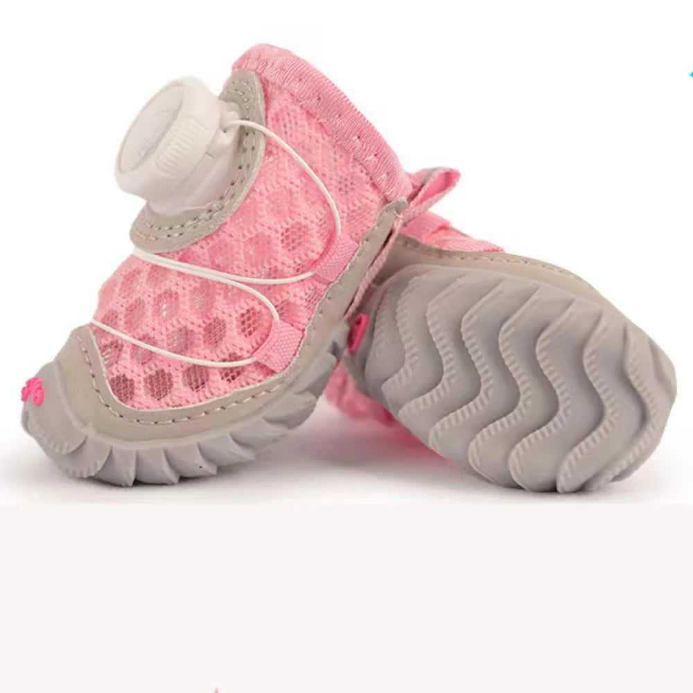 PawTrek Reflective Mesh Dog Sneakers