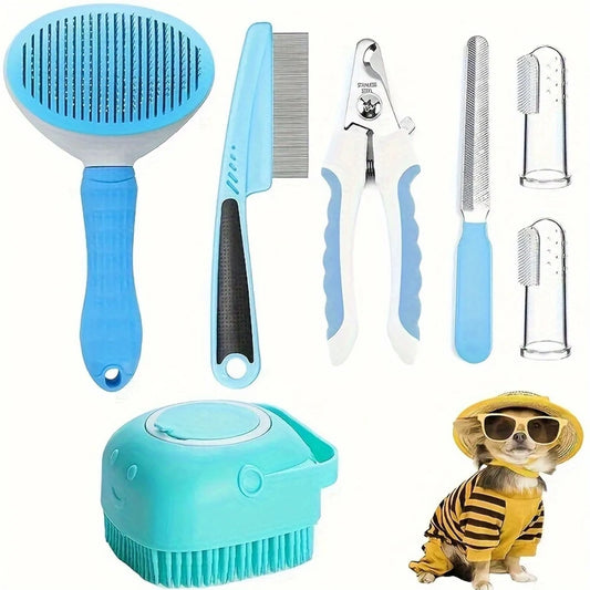 Doggies Merch® 7 Pack Pet Grooming Set