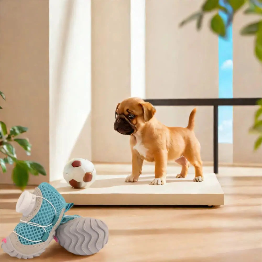 PawTrek Reflective Mesh Dog Sneakers