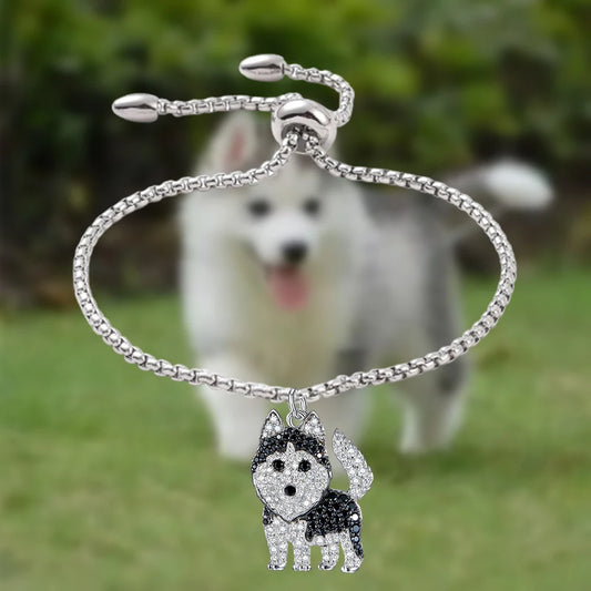 Husky Steling Silver Bolo Bracelet