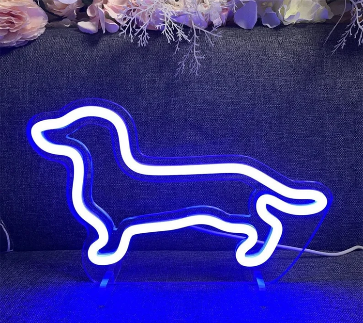 Doggies Merch® Dachshund Neon Sign